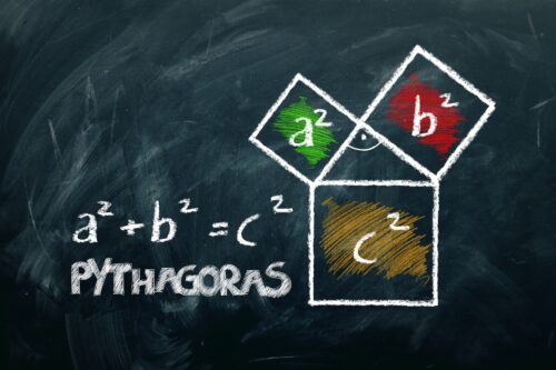 géométrie maths pythagore